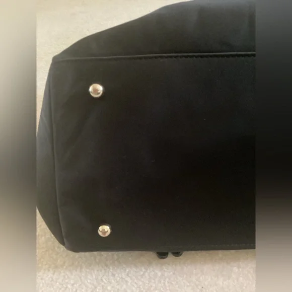 Lo & Sons Women's Laptop Bags Black Purple Lavender Large 13” - Picture 7 of 12